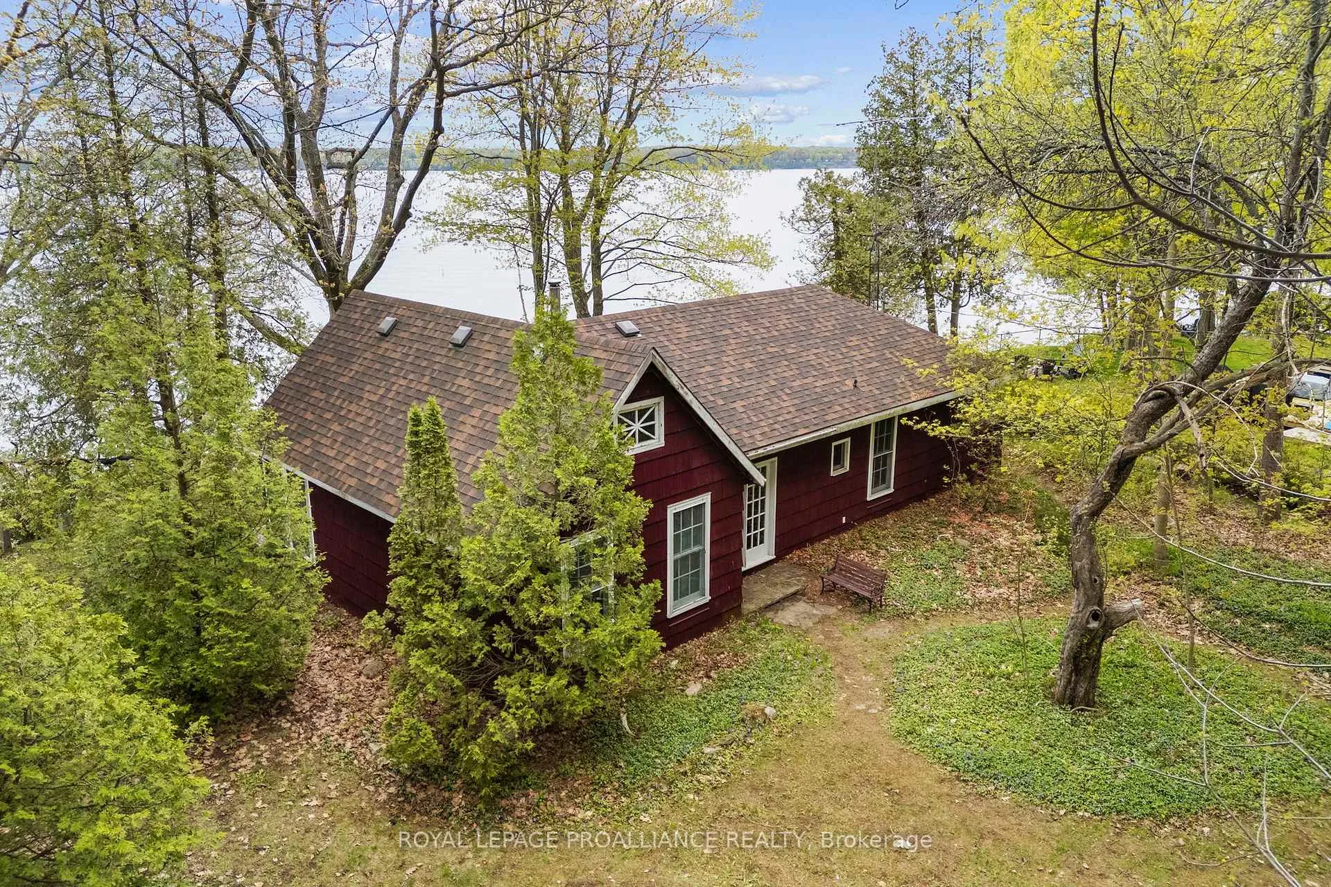 Front of 265 Hudson Point Road