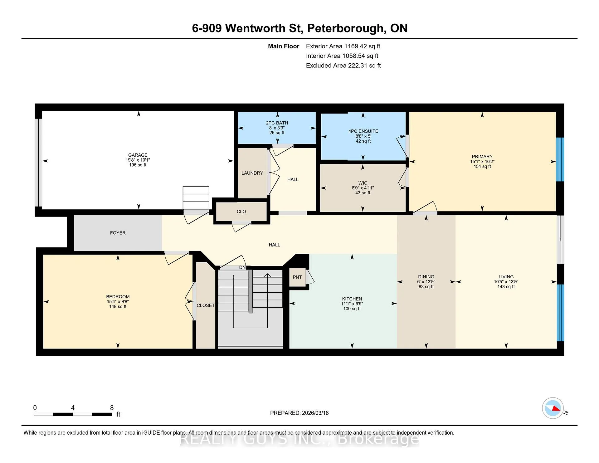 Photo 5 of Unit UNIT #6, 909 Wentworth Street, Peterborough, Otonabee Ward 1 — HOMEH