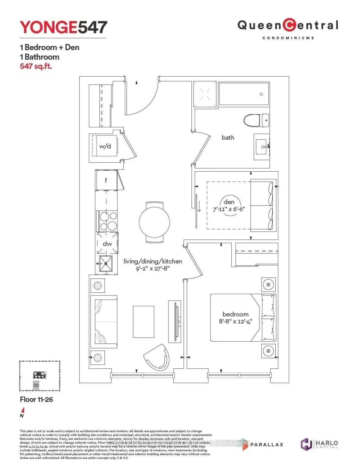 Photo 1 of Unit 1509, 100 Queen Street E, Toronto, Church-Yonge Corridor — HOMEH