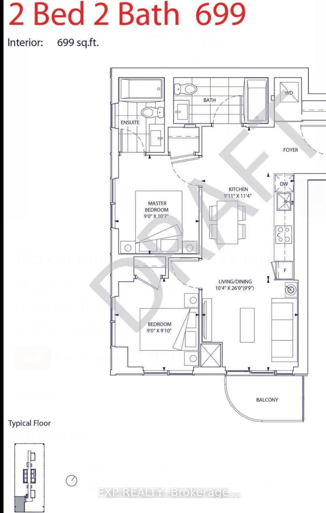 Photo 24 of Unit 1906, 195 Commerce Street, Vaughan, Vaughan Corporate Centre — HOMEH