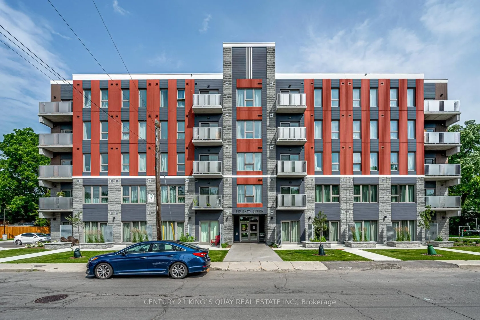 Front of Unit 417, 77 Leland Street