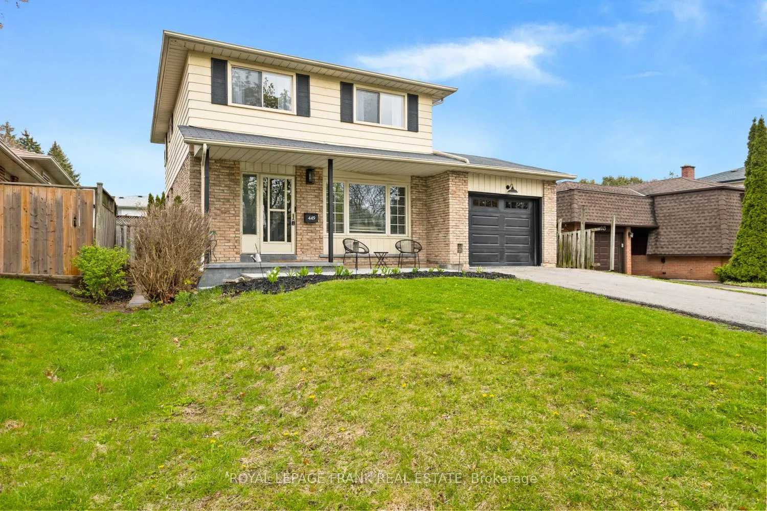 Front of 449 Lanark Drive
