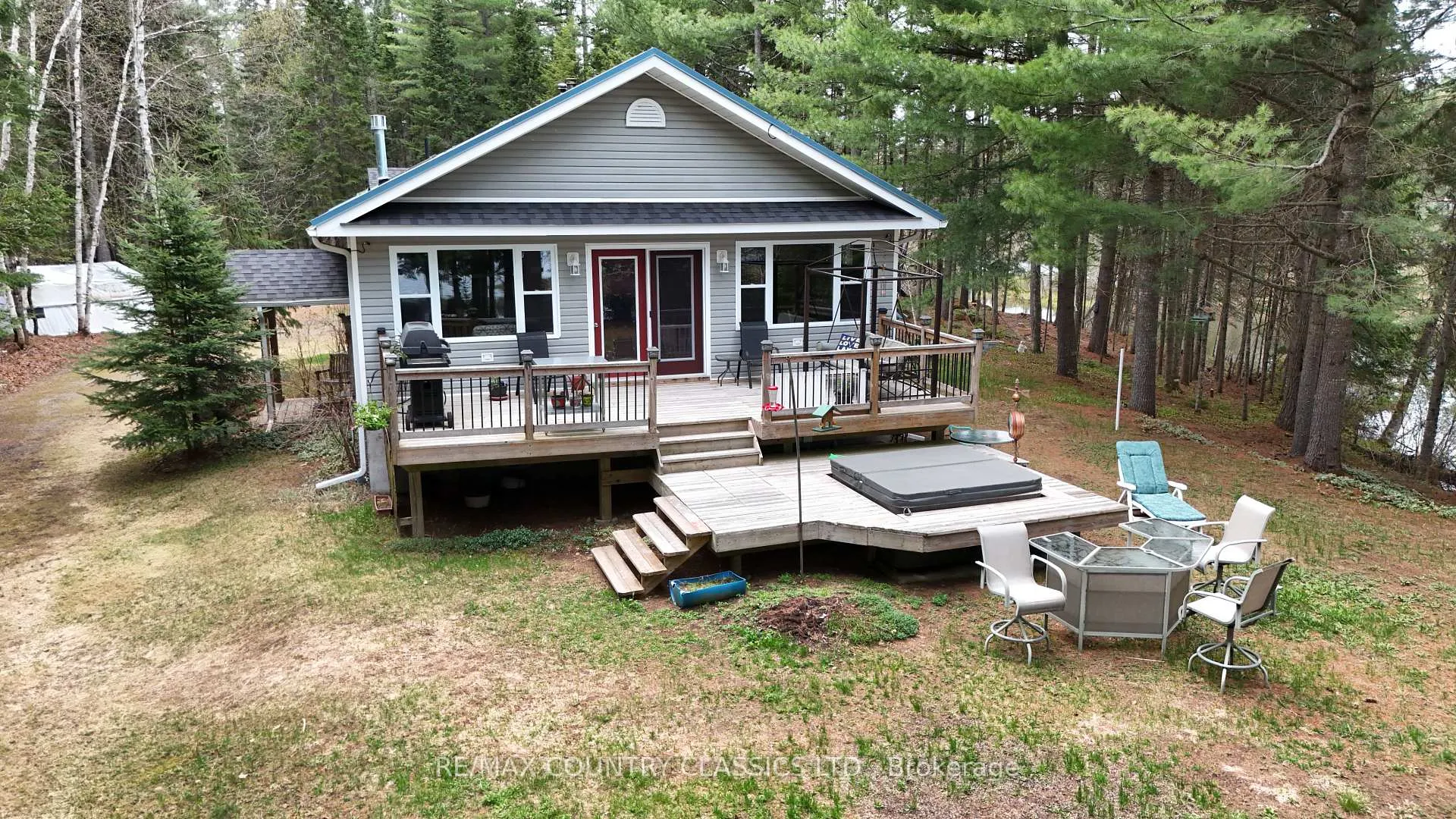 Front of 4501 Elephant Lake Road