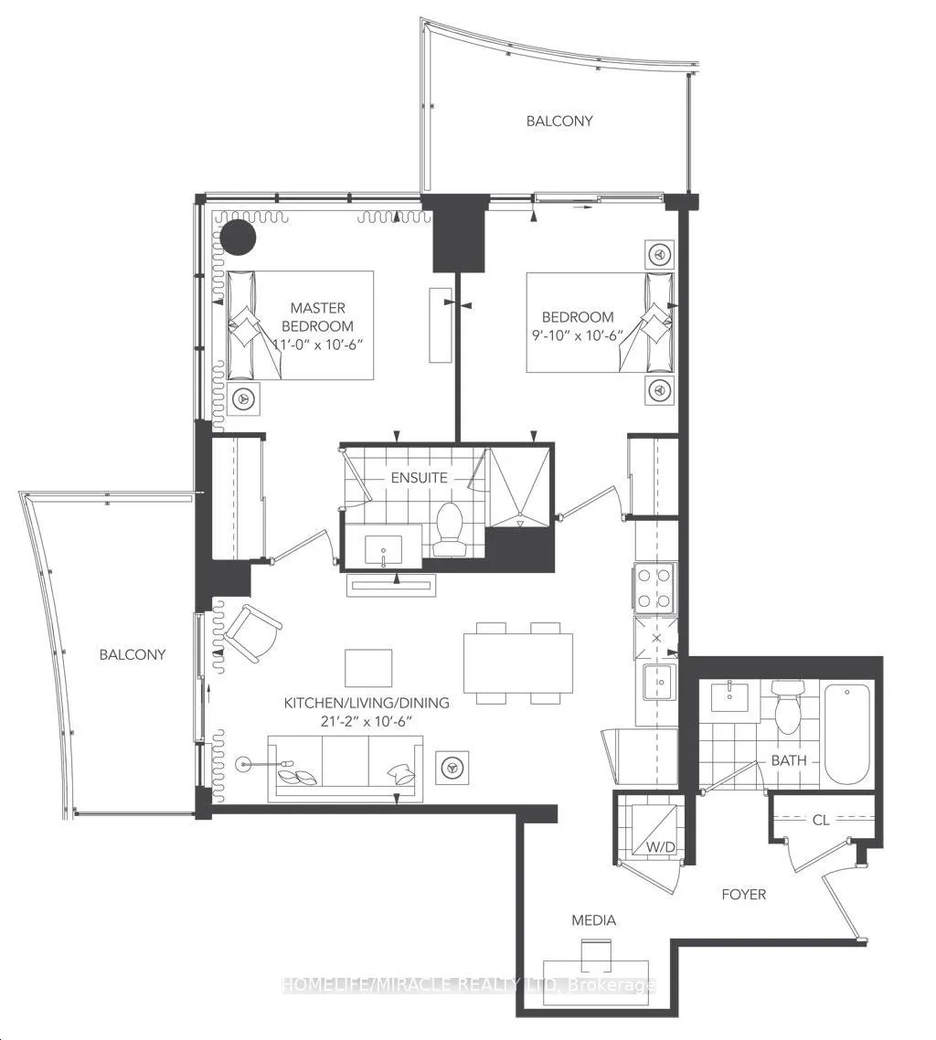 Photo 22 of Unit 1508, 1455 Celebration Drive, Pickering, Bay Ridges — HOMEH