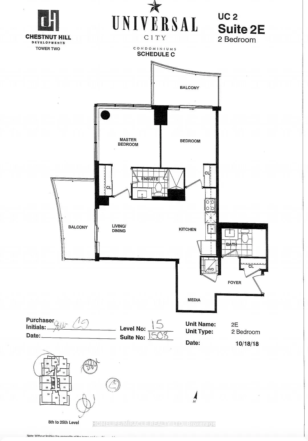 Photo 23 of Unit 1508, 1455 Celebration Drive, Pickering, Bay Ridges — HOMEH