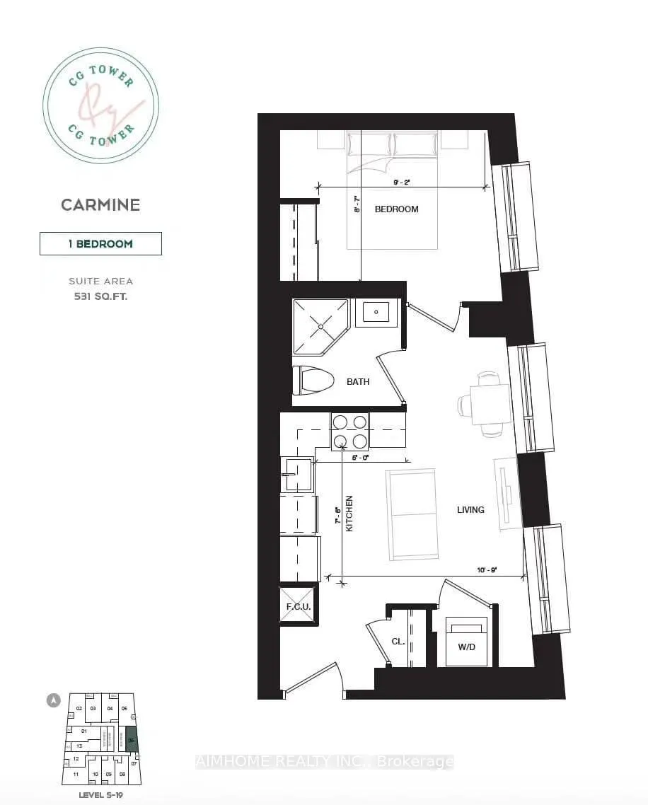 Photo 16 of Unit 1606, 2920 Highway 7 Road, Vaughan, Concord — HOMEH