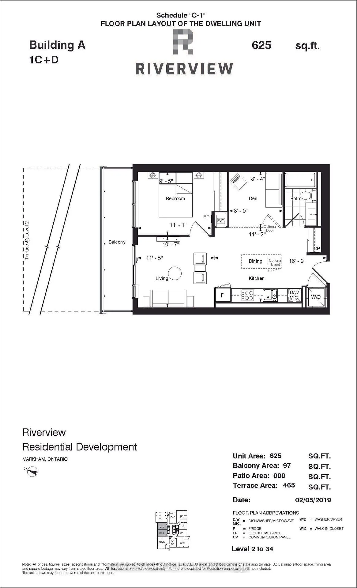 Photo 7 of Unit 2909, 8 Water Walk Drive, Markham, Unionville — HOMEH