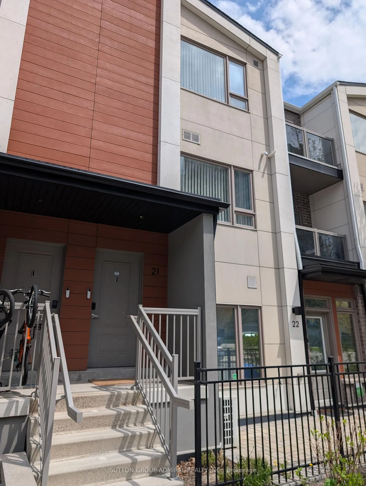 Front of Unit 15 - Upper, 60 Orchid Place Drive
