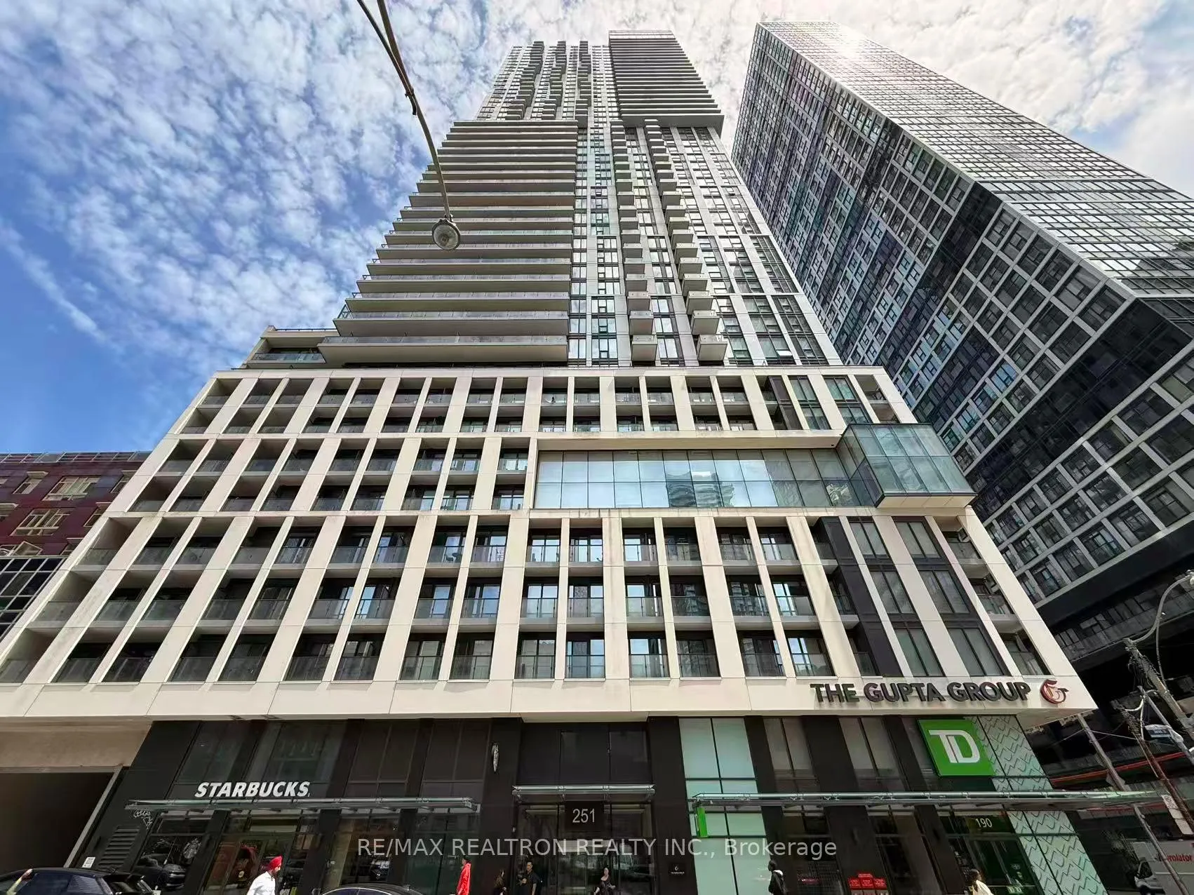 Front of Unit 4510, 251 Jarvis Street