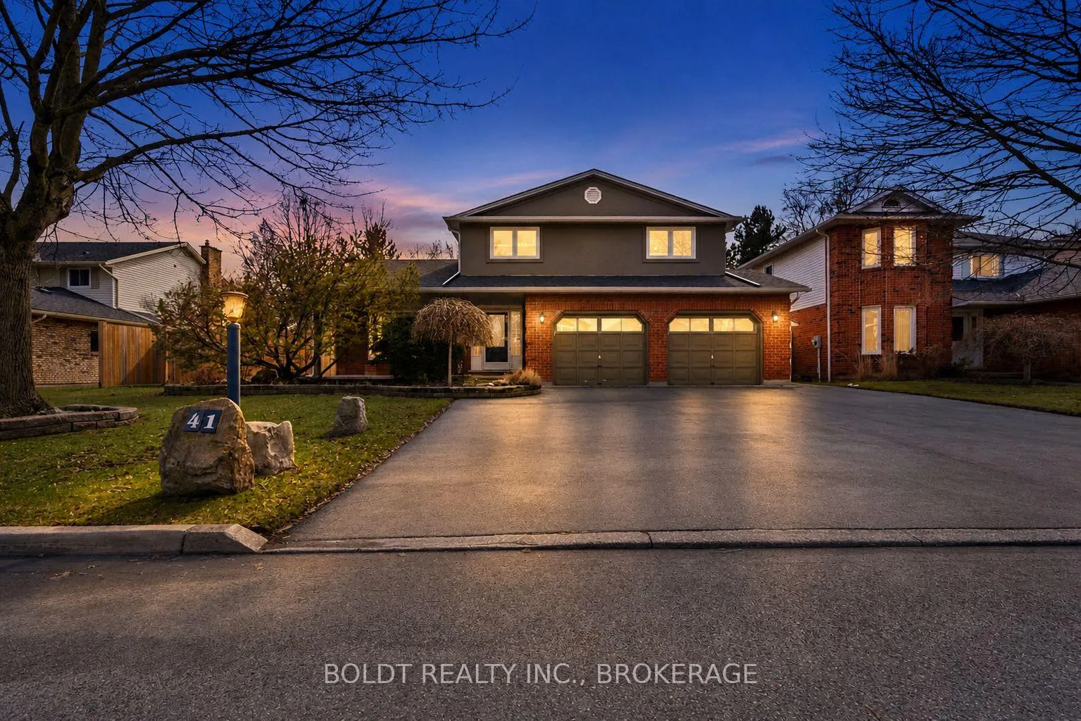 Front of 41 Farmington Drive