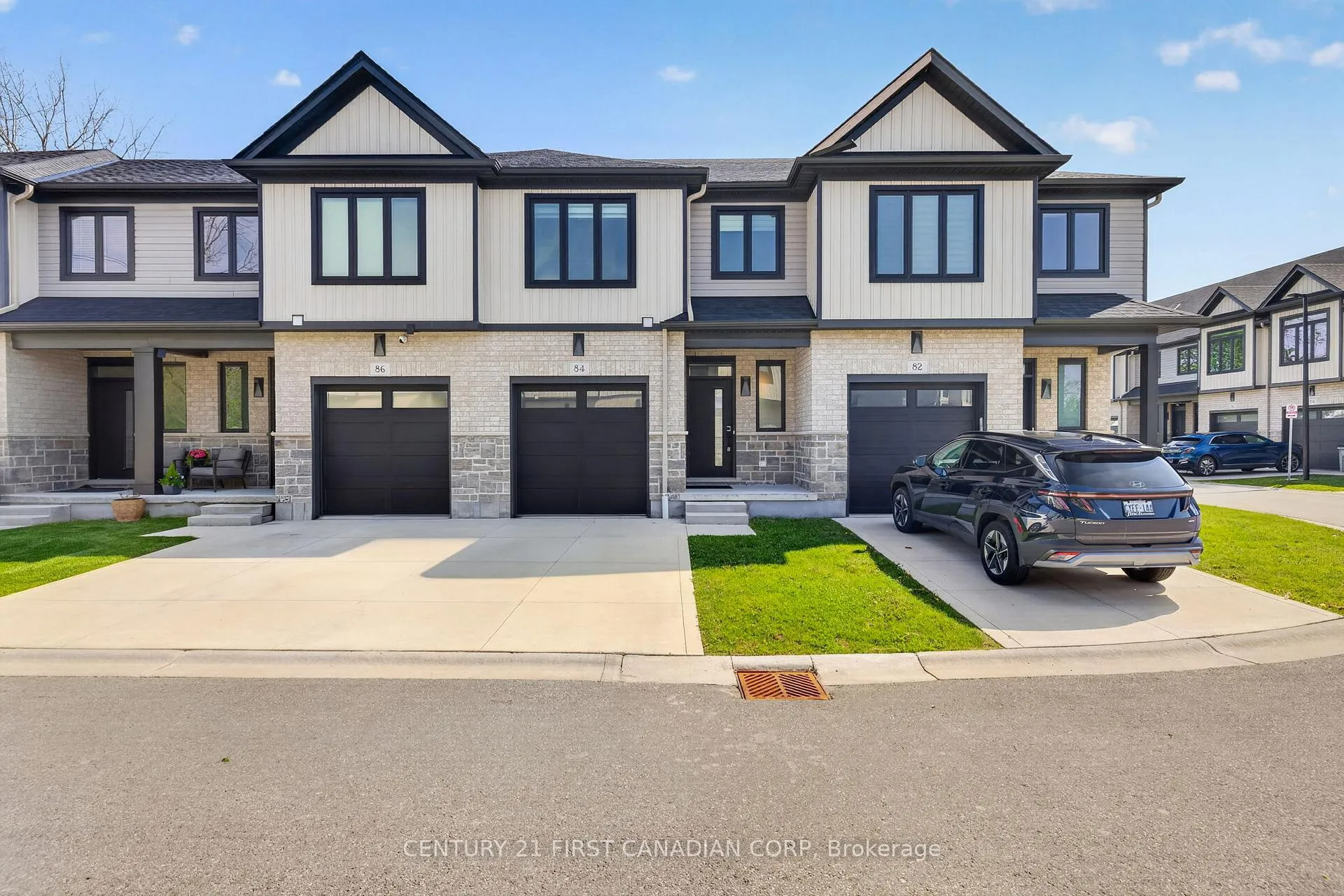 Front of Unit 84, 601 Lions Park Drive