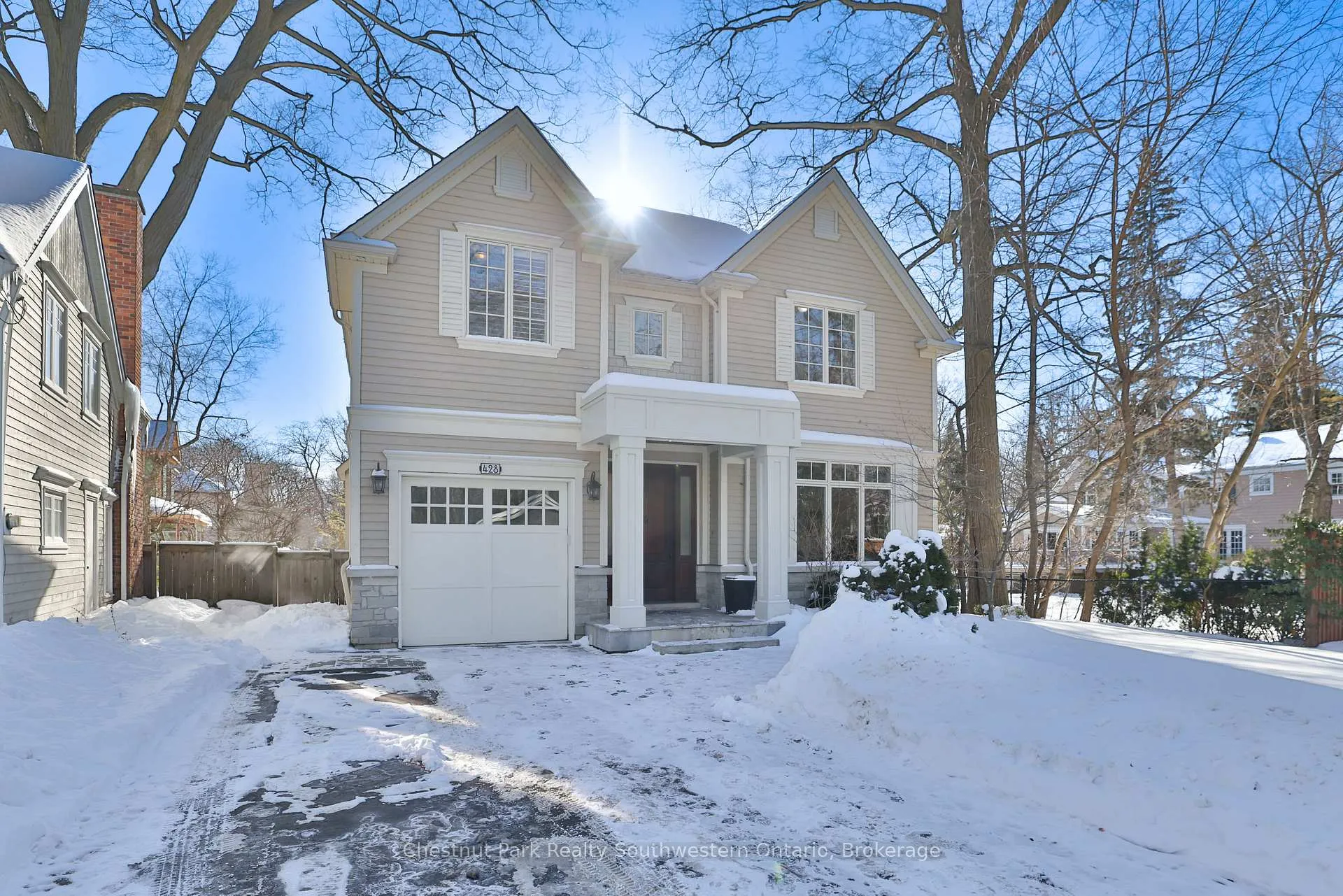 Front of 428 Sheddon Avenue