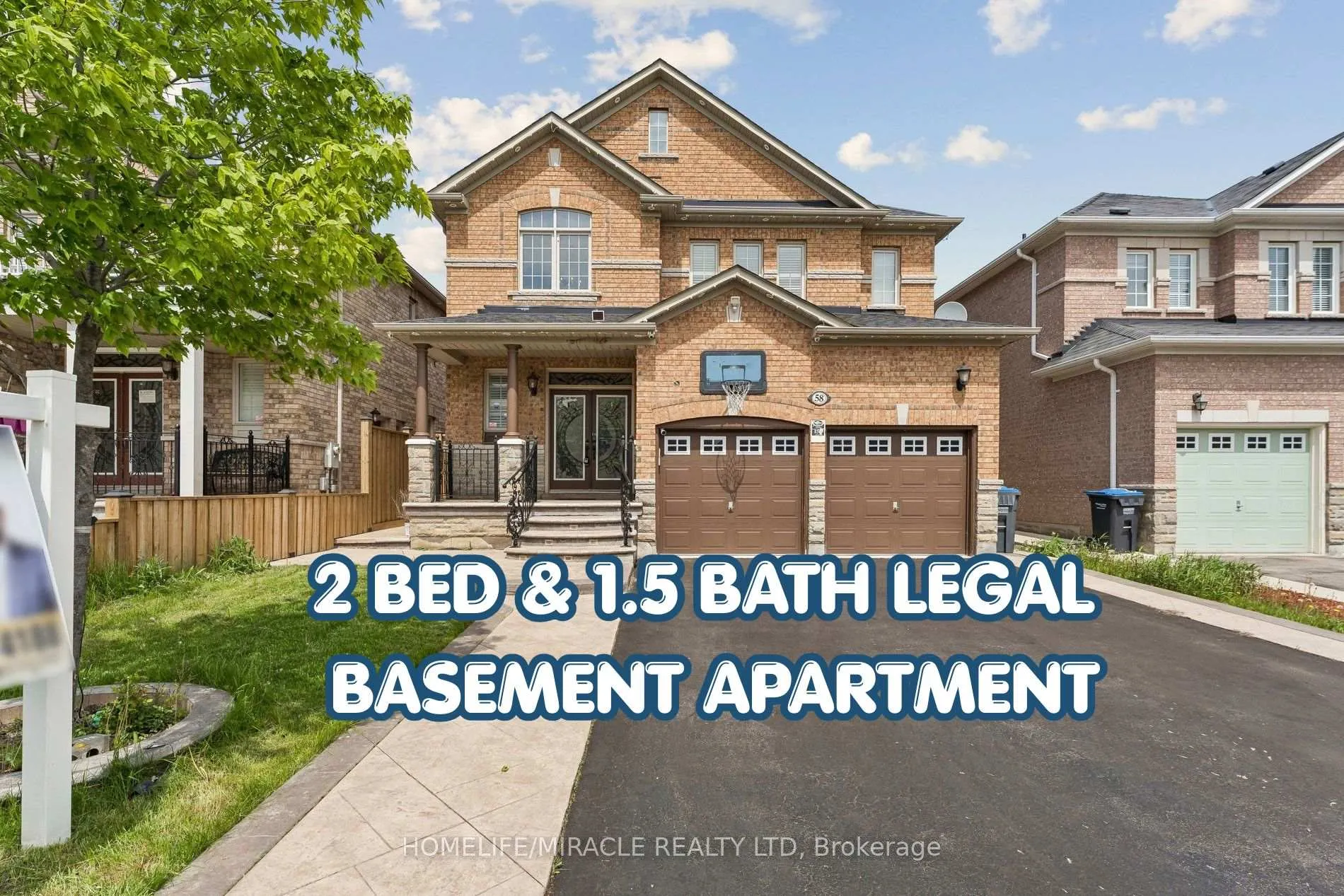 Photo 1 of 58 Dovehaven Crescent, Brampton, Bram East — HOMEH