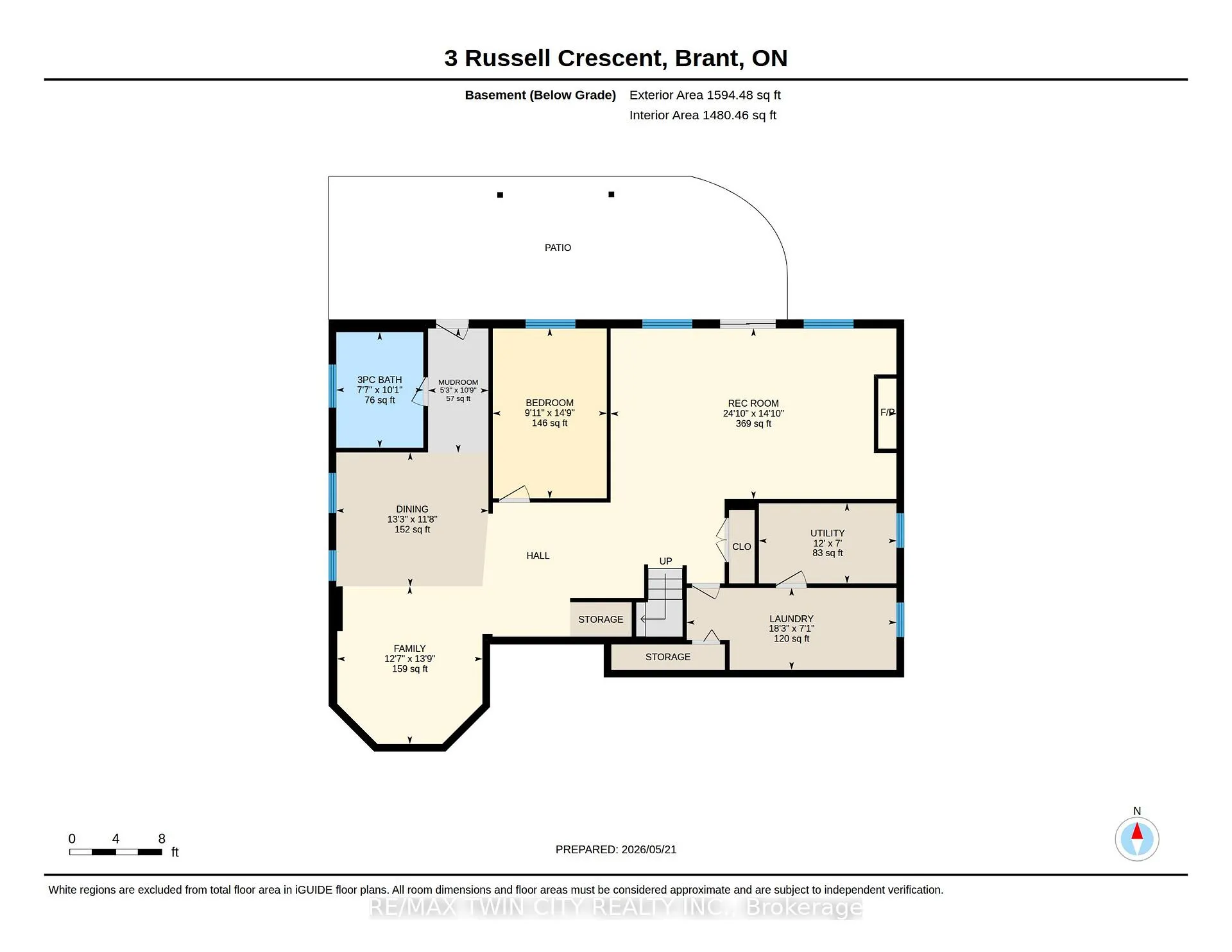 Photo 44 of 3 Russell Crescent, Brant, South Dumfries — HOMEH