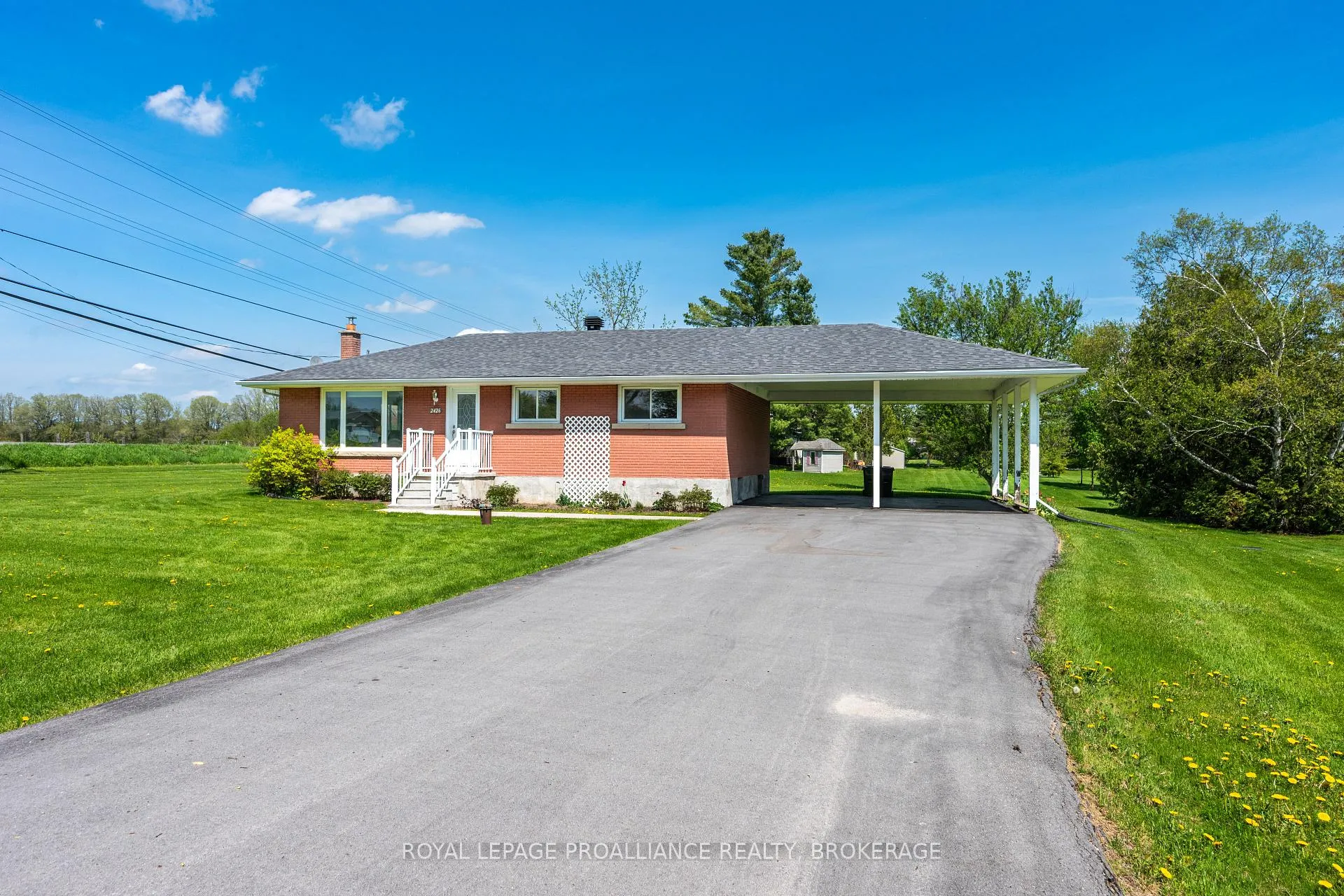 Front of 2426 Cole Hill Road