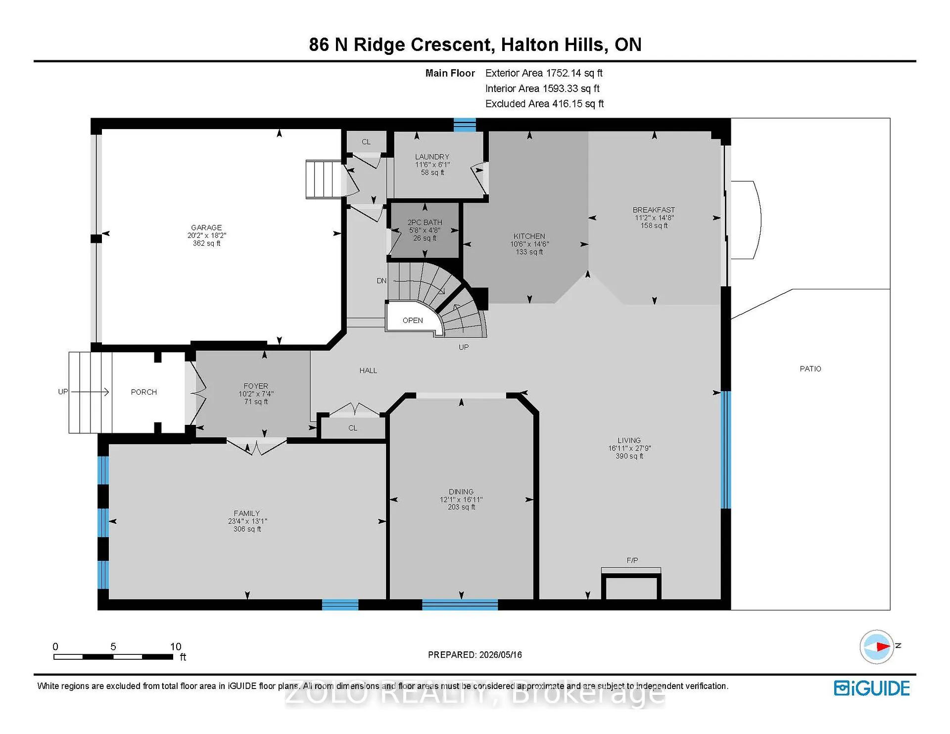 Photo 48 of 86 North Ridge Crescent, Halton Hills, Georgetown — HOMEH