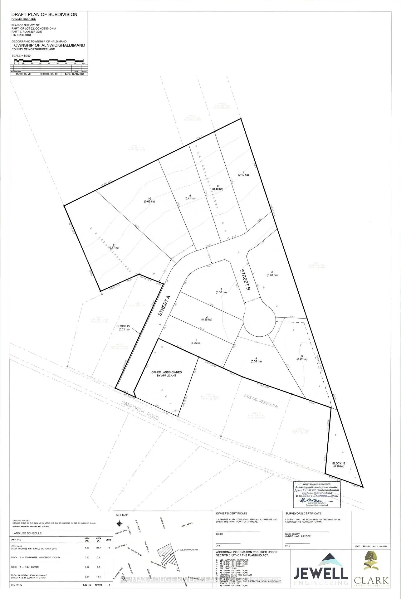 Front of PT Lot 22, Conc A Old Danforth Road