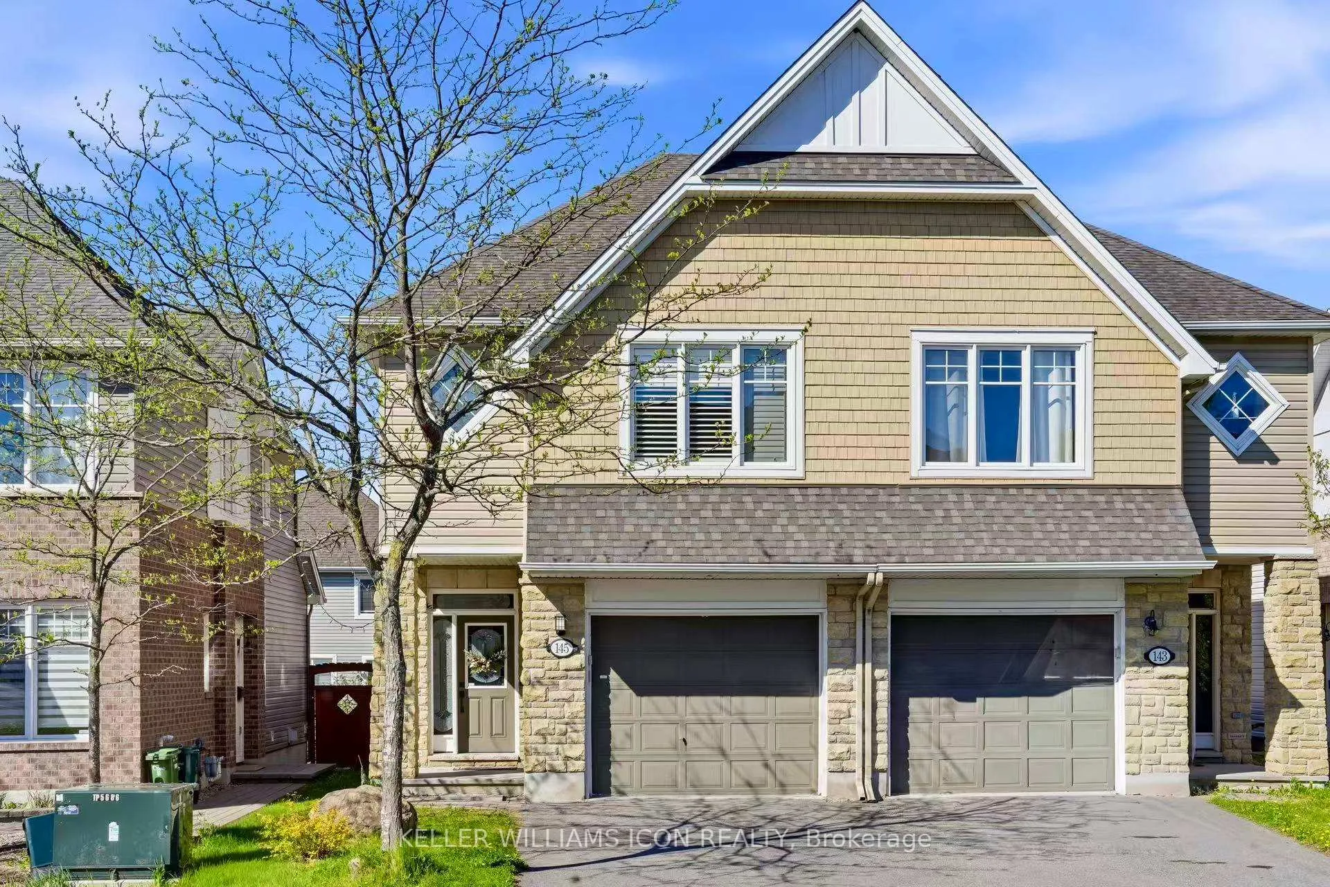Front of 145 Abetti Ridge