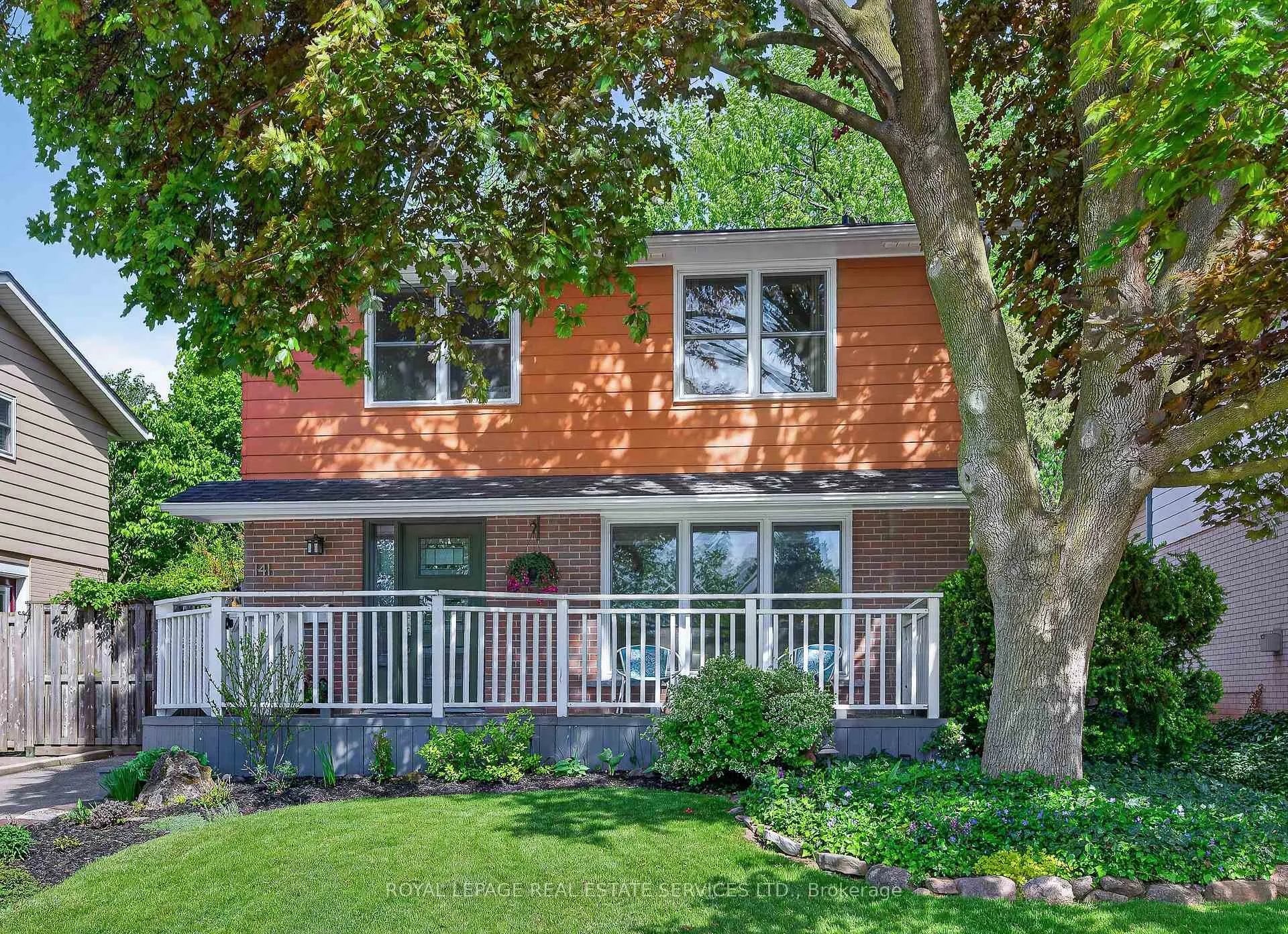 Front of 141 Oakdale Drive