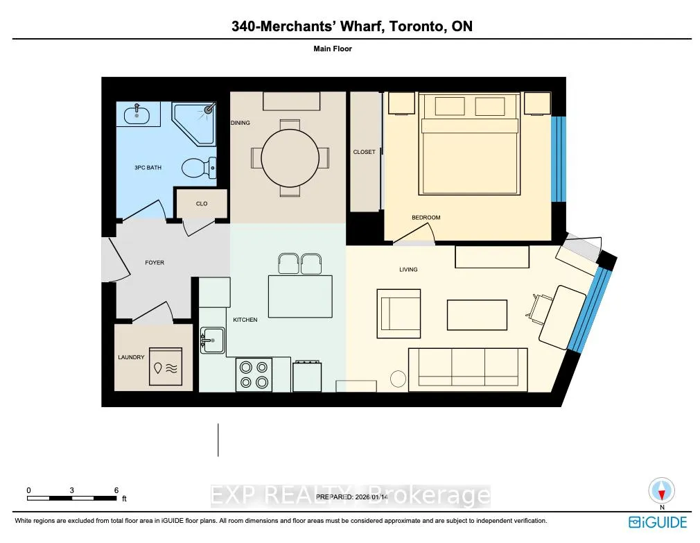 Photo 4 of Unit 340, 15 Merchants' Wharf, Toronto, Waterfront Communities — HOMEH