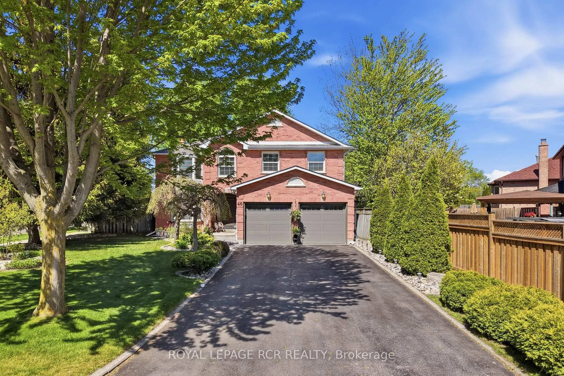 Front of 46 Tannery Creek Crescent