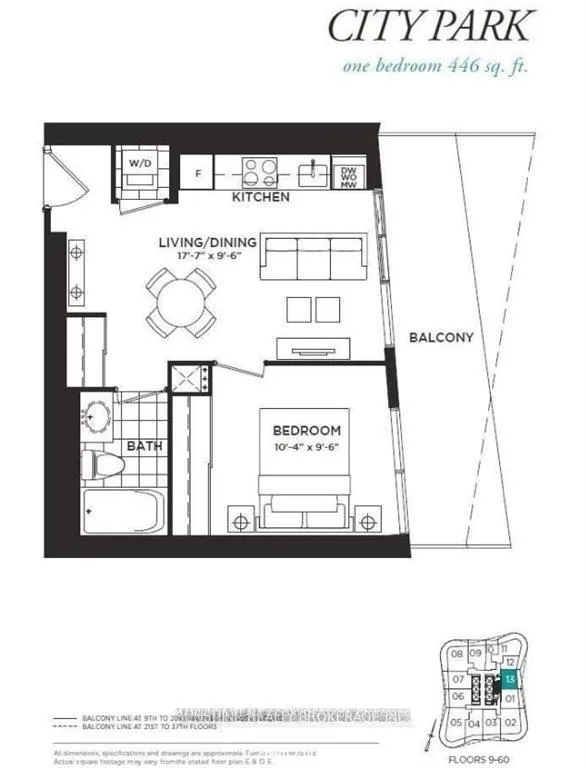 Photo 11 of Unit 1713, 11 Wellesley Street W, Toronto, Bay Street Corridor — HOMEH
