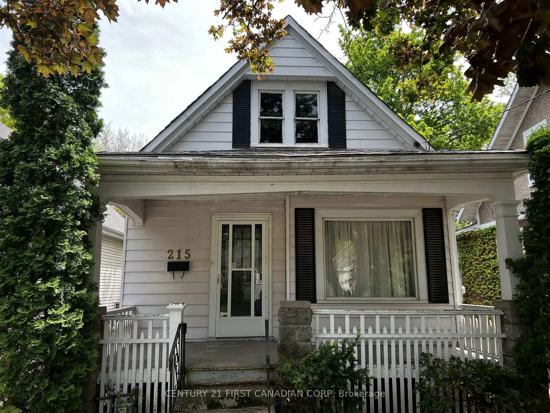 Front of 215 Bernard Avenue
