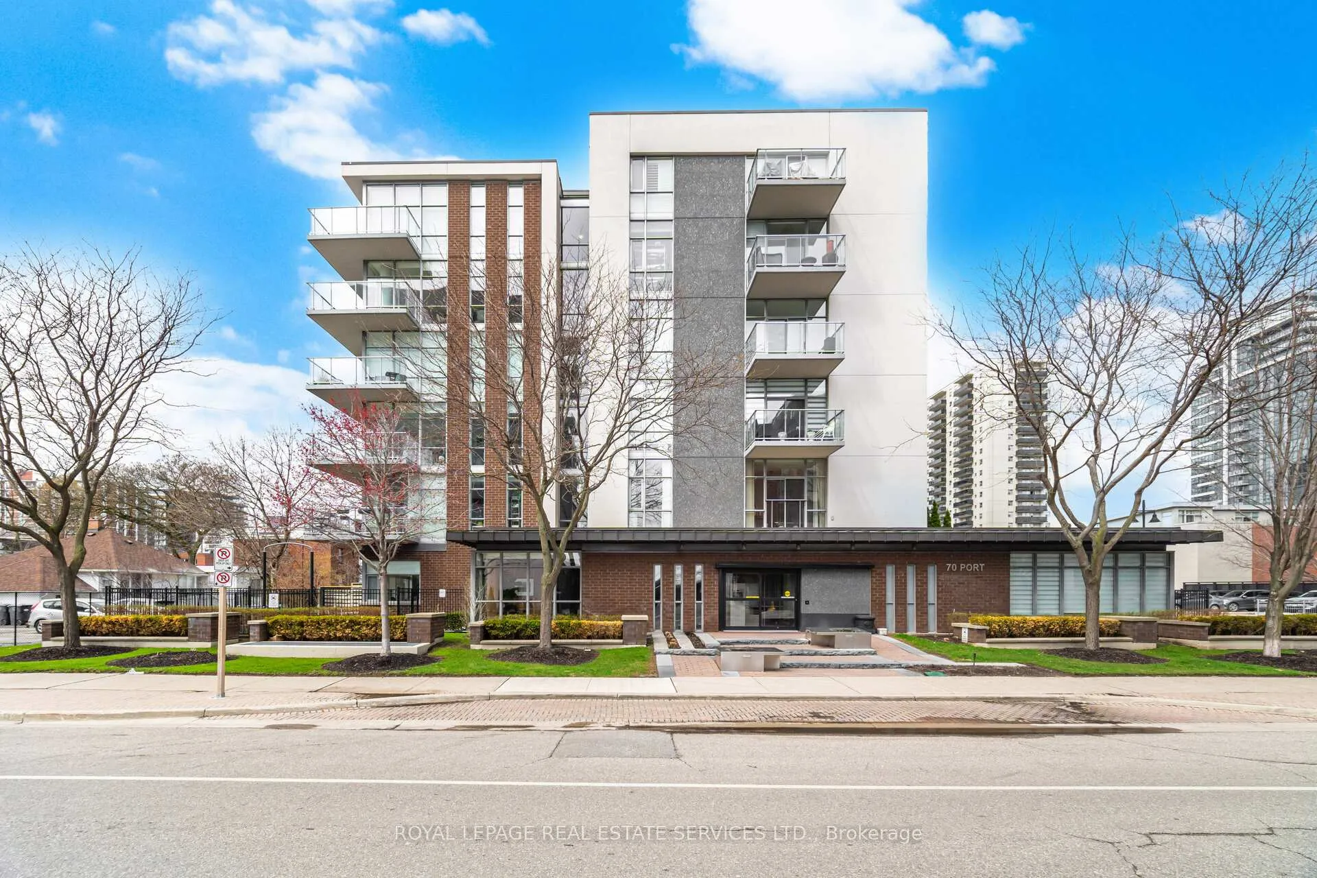 Front of Unit 204, 70 Port Street E