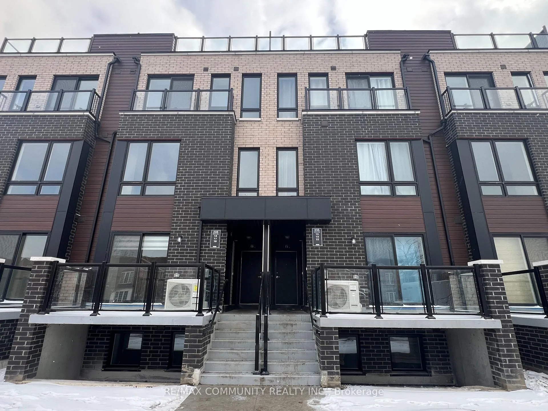 Front of Unit 14, 235 McLevin Avenue