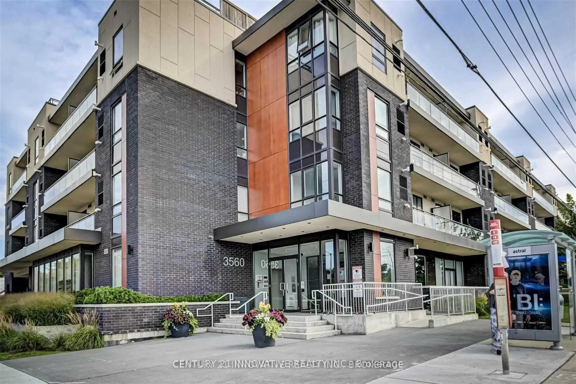 Front of Unit 417, 3560 St. Clair Avenue