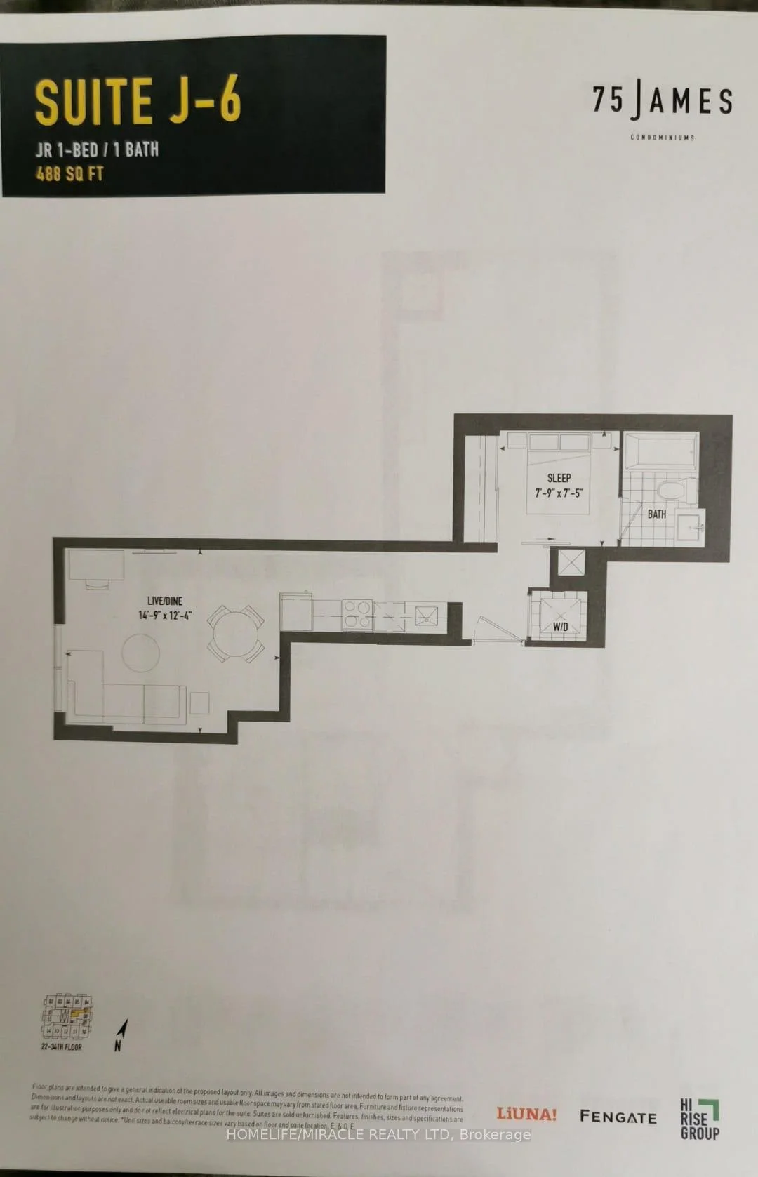 Photo 17 of Unit 2307, 75 James Street S, Hamilton, Corktown — HOMEH