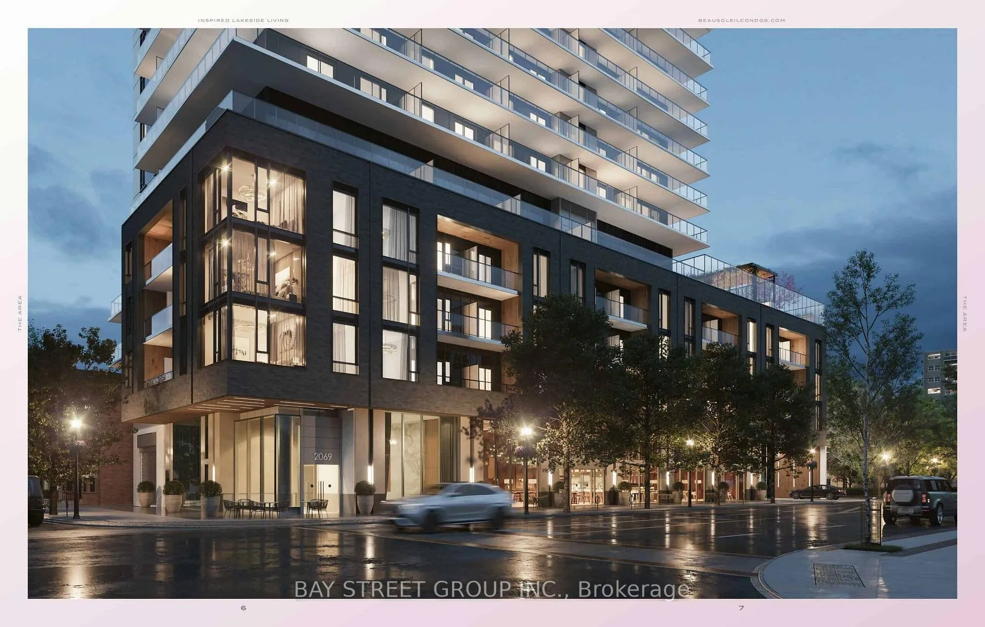 Front of Unit 2101, 2075 Lakeshore Road