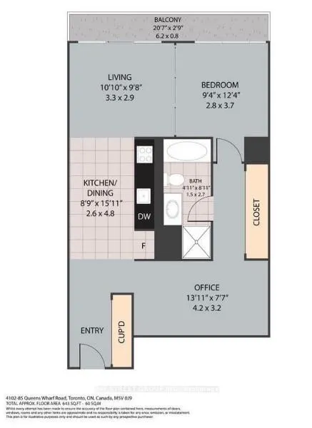 Photo 31 of Unit 4102, 85 Queens Wharf Road, Toronto, Waterfront Communities — HOMEH