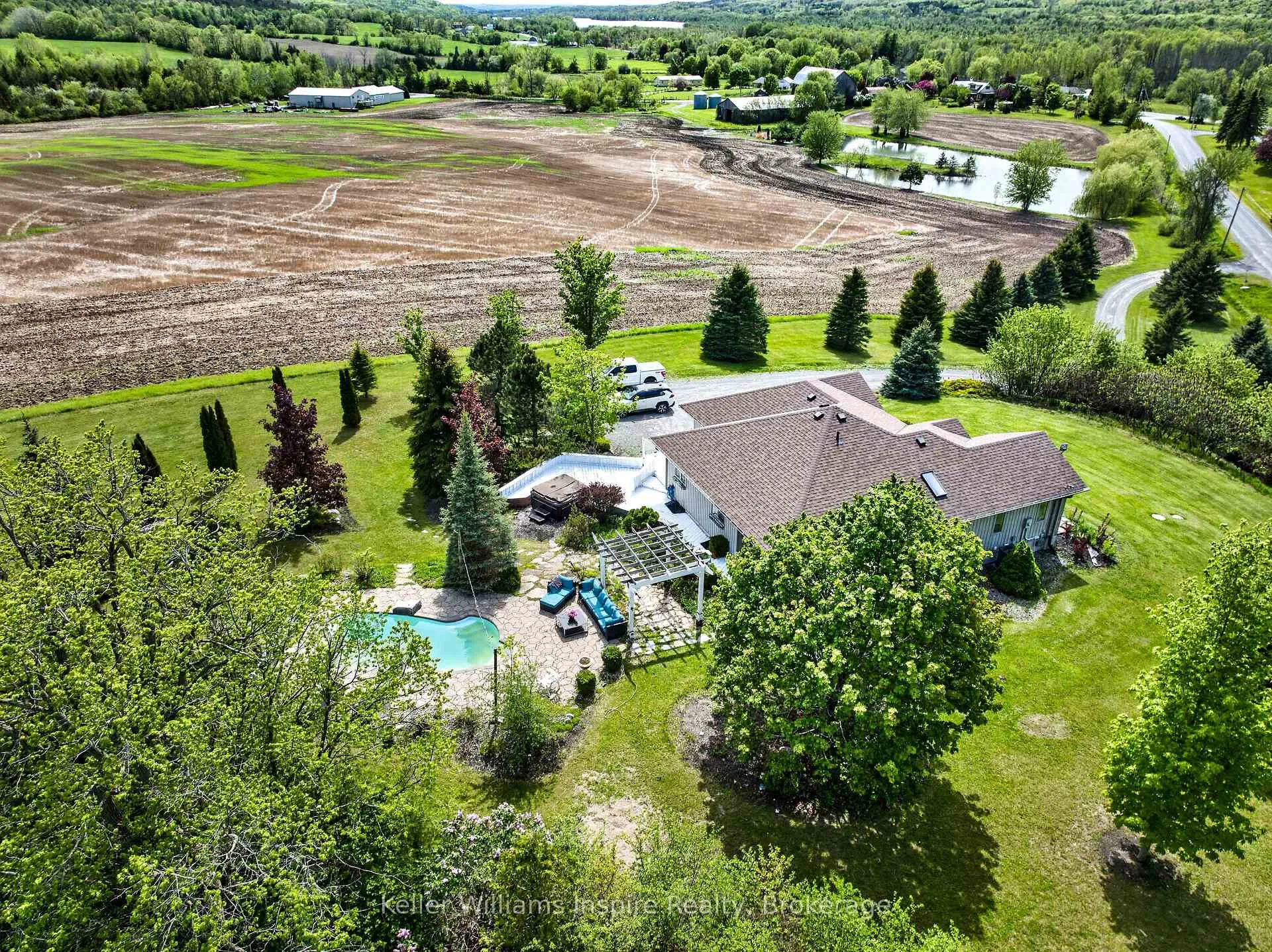 Front of 849 Oak Lake Road