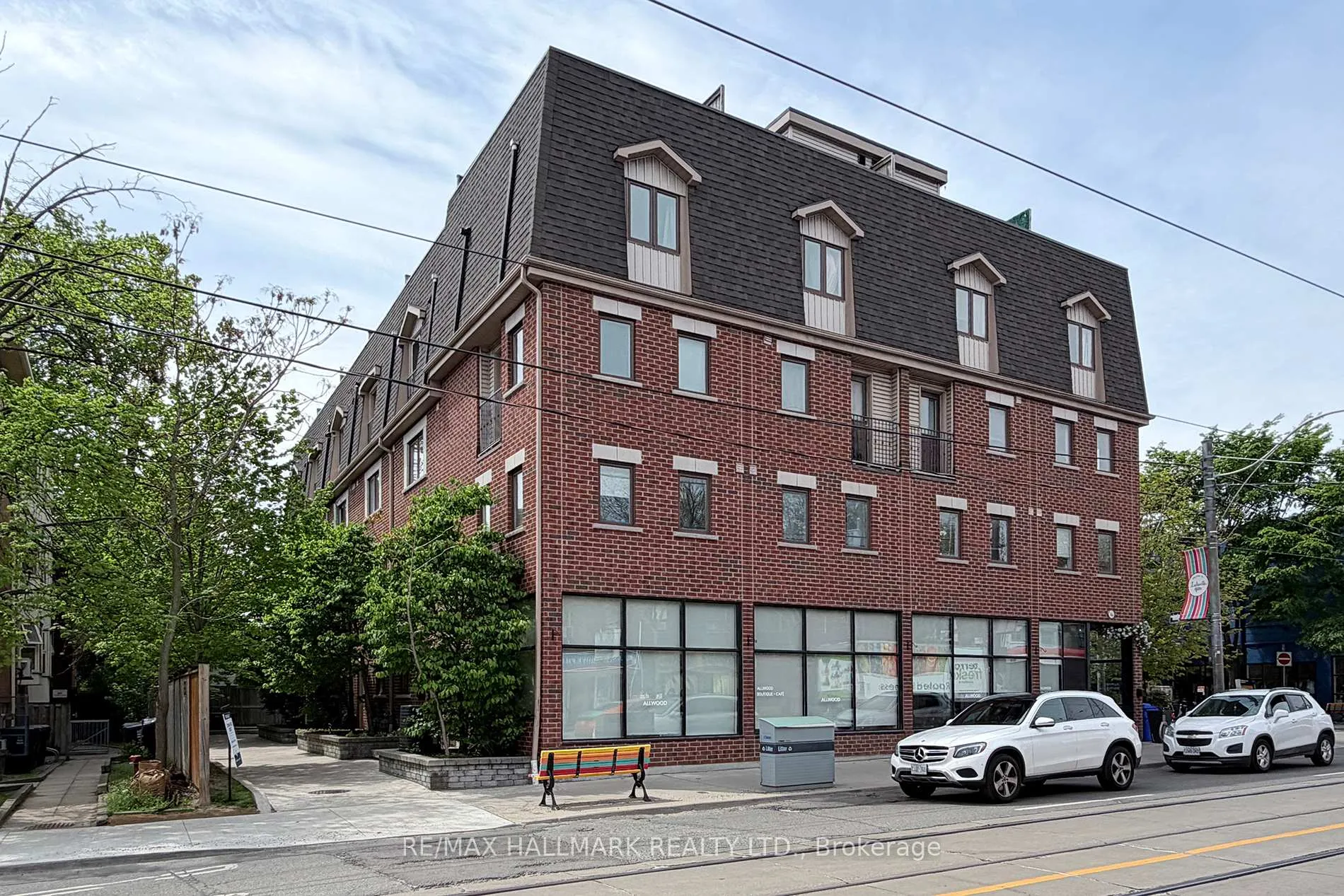 Front of Unit F, 1185 Queen Street