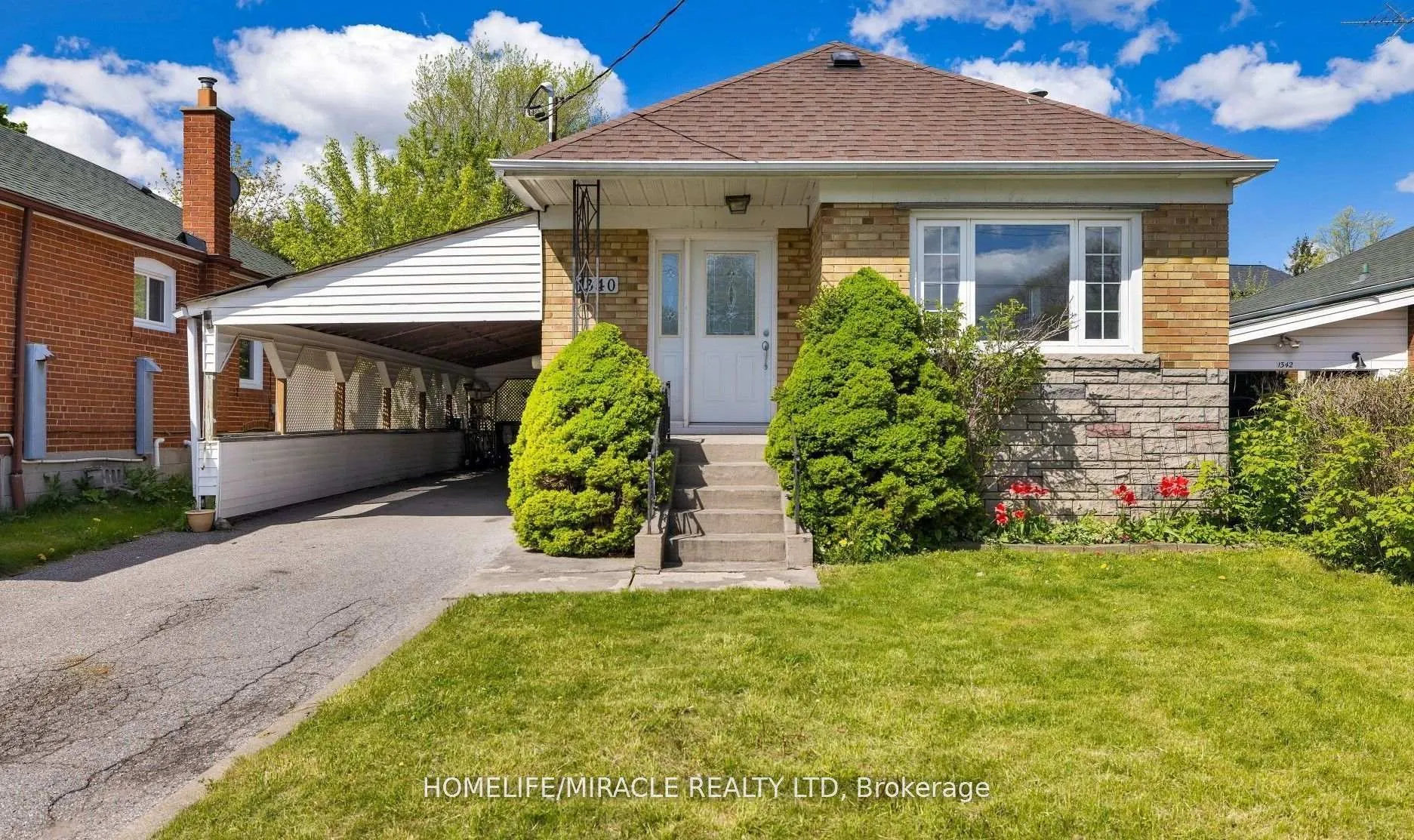 Front of Unit BSMT, 1340 Warden Avenue