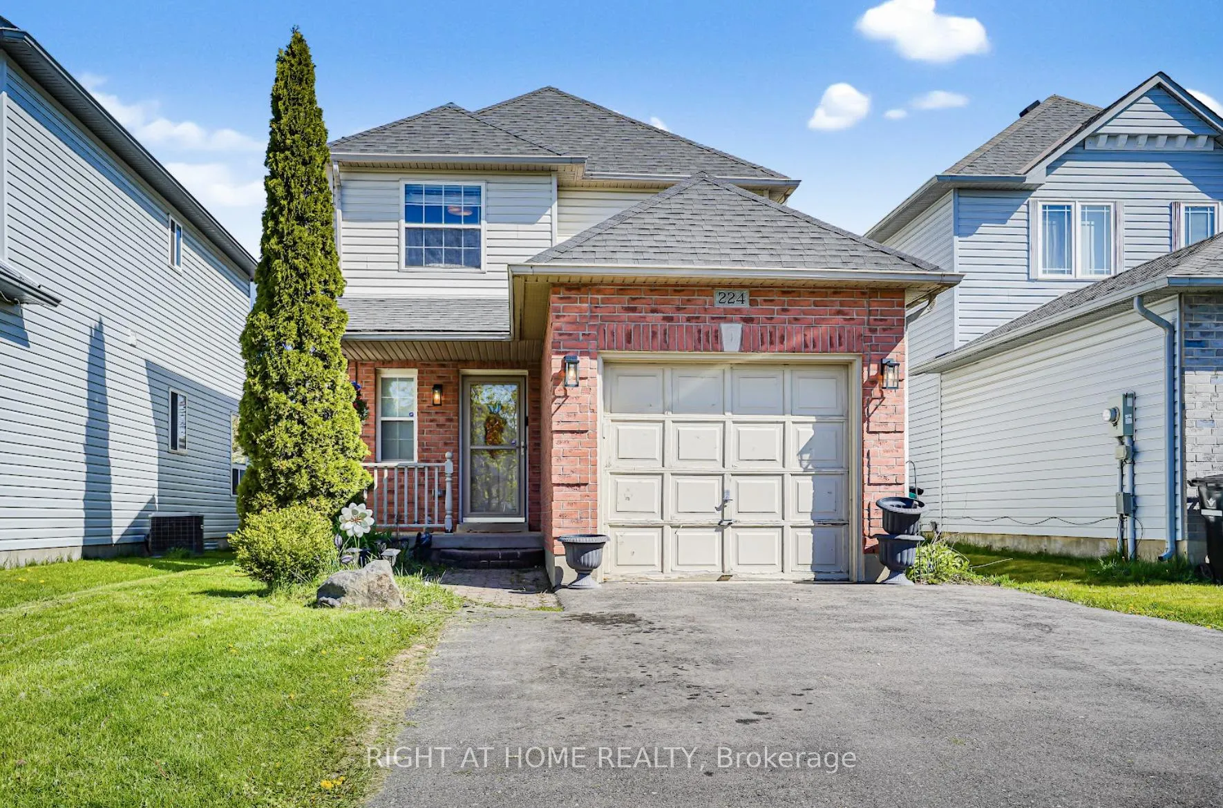 Front of 224 Hilltop Drive