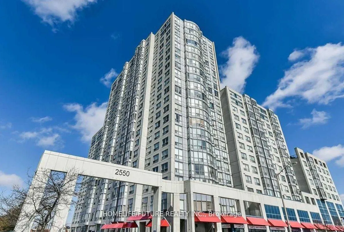 Front of Unit 2209, 2550 Lawrence Avenue