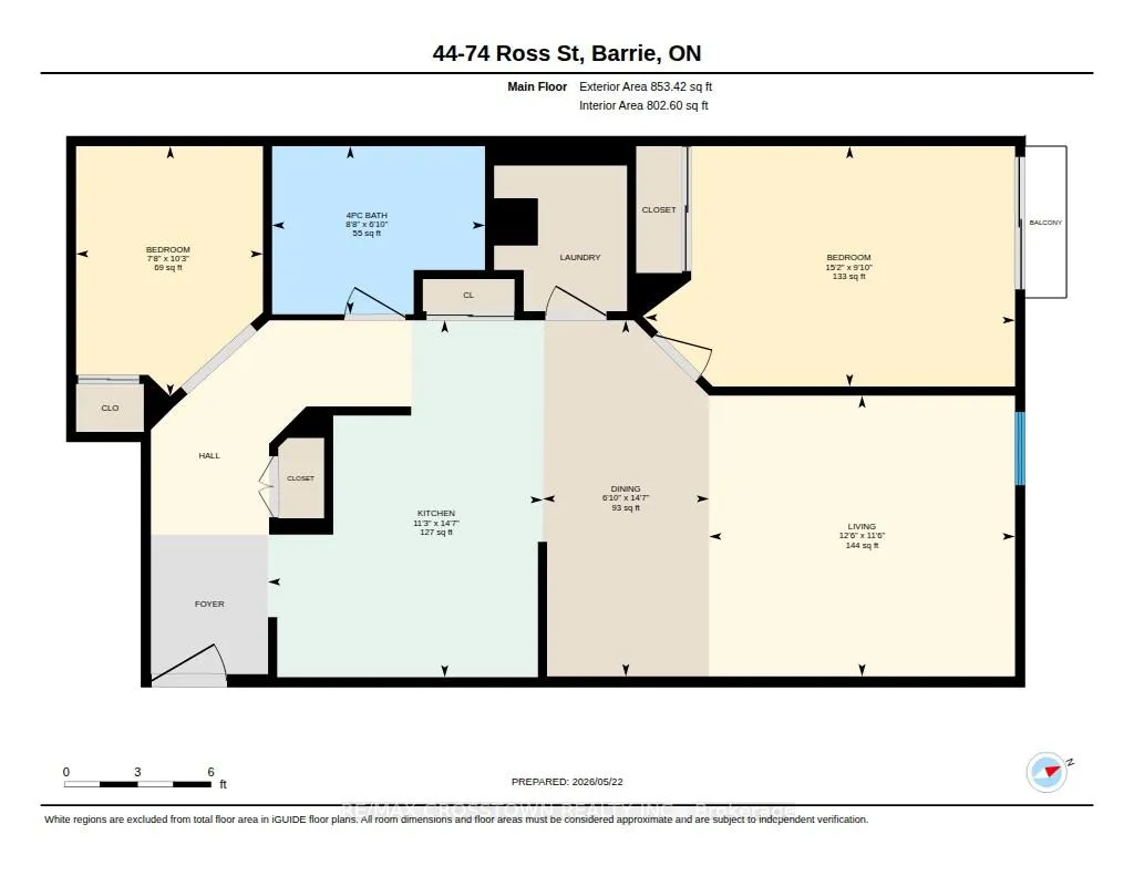 Photo 53 of Unit 44, 74 Ross Street, Barrie, Queen's Park — HOMEH
