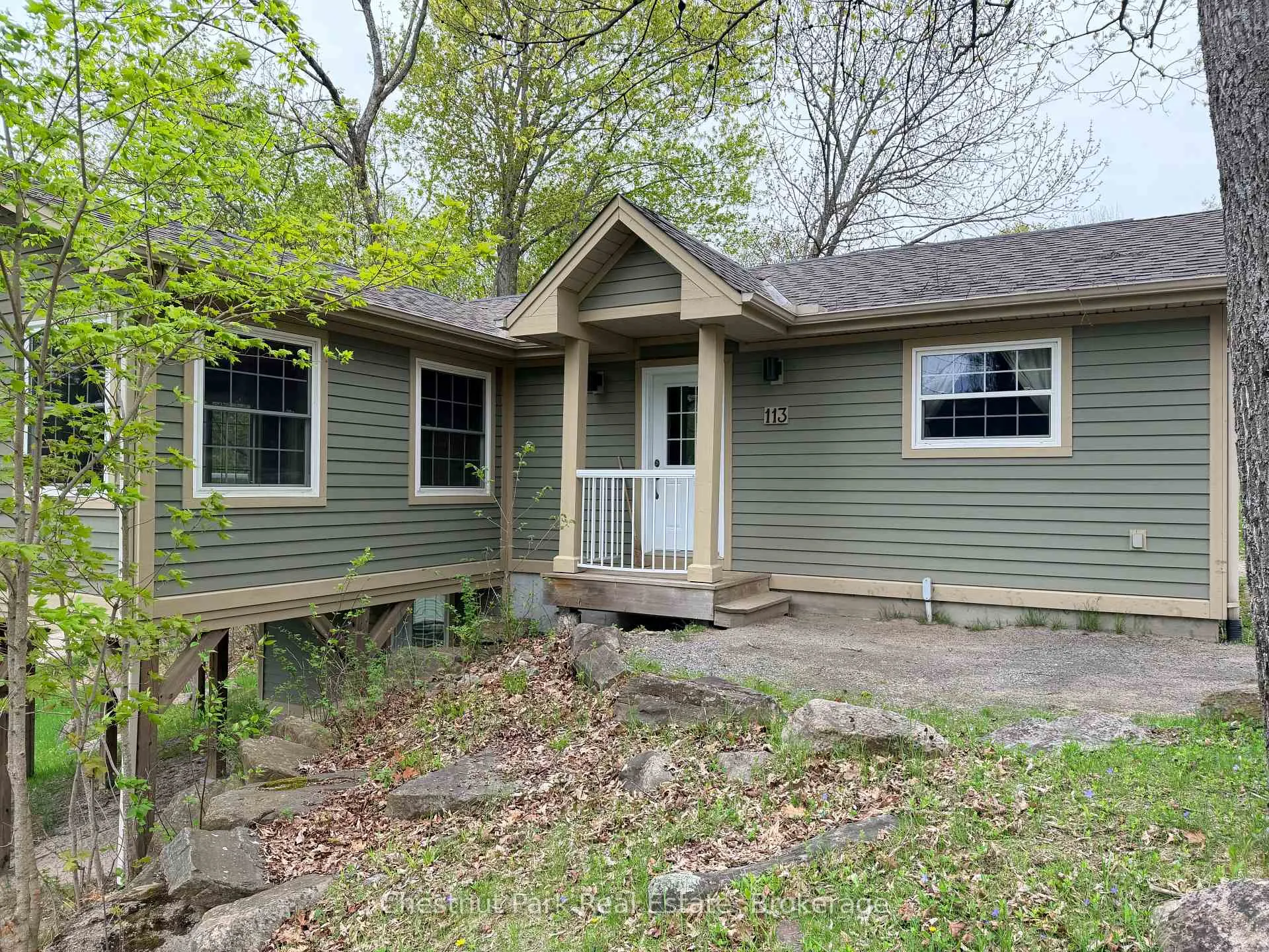 Front of Unit 113-5, 1052 Rat Bay Road