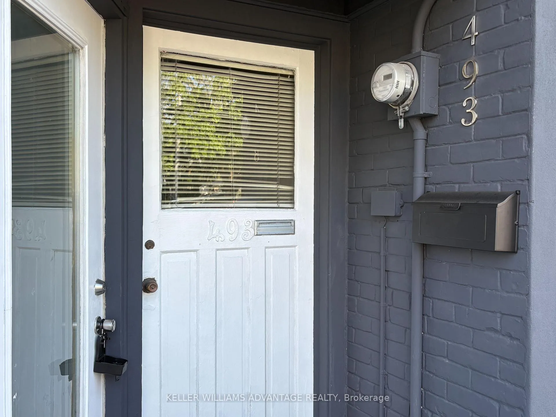 Front of 493 Jones Avenue