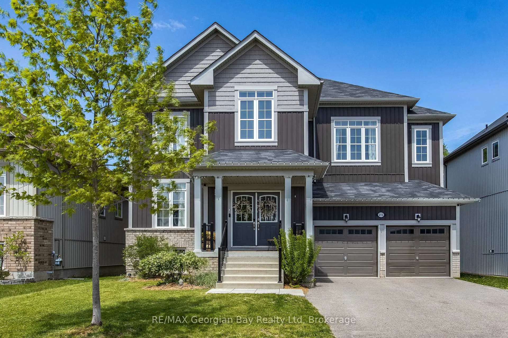 Front of 215 Roy Drive