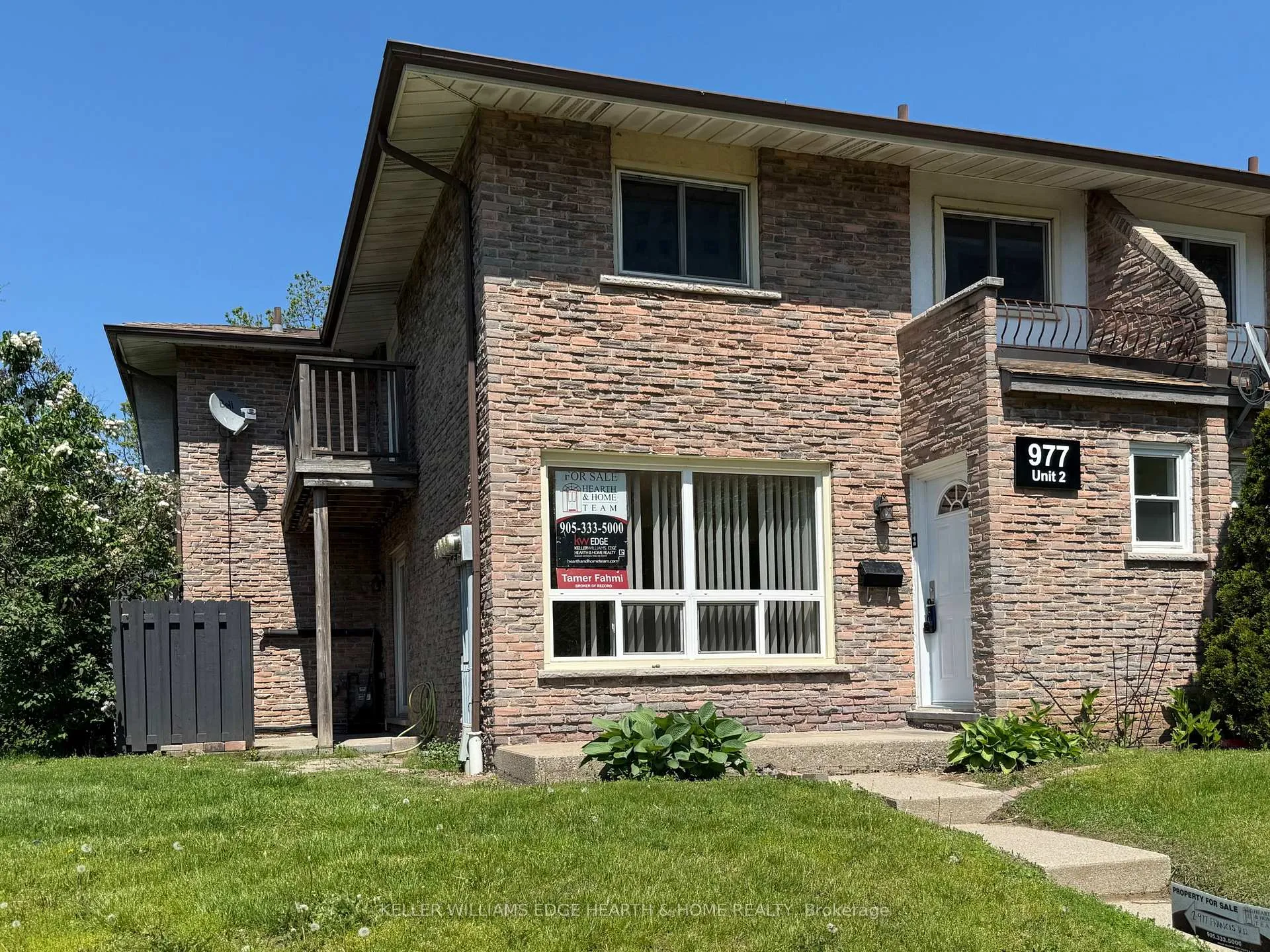 Photo 1 of Unit 2, 977 Francis Road, Burlington, LaSalle — HOMEH