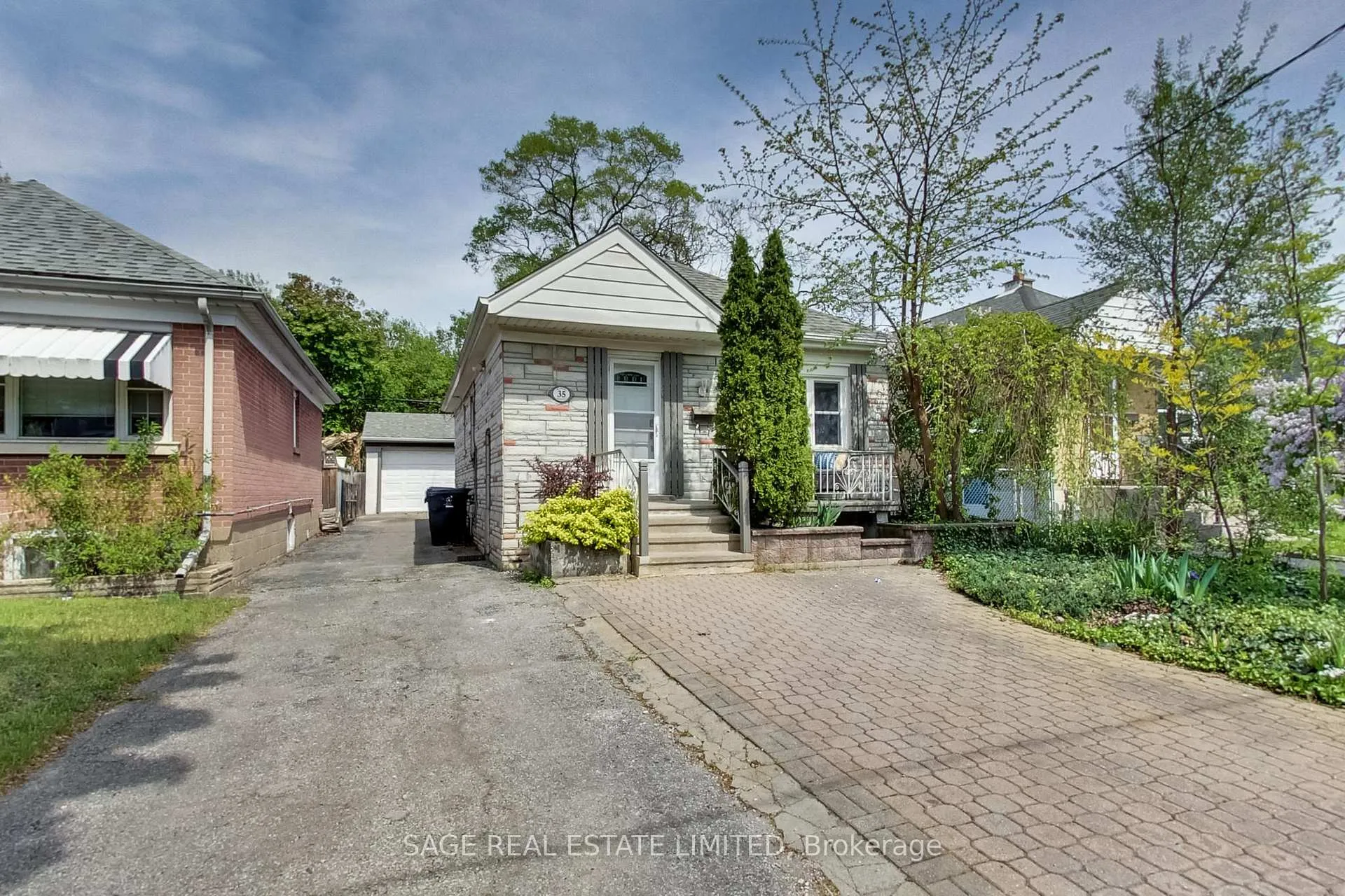 Front of 35 Blakley Avenue