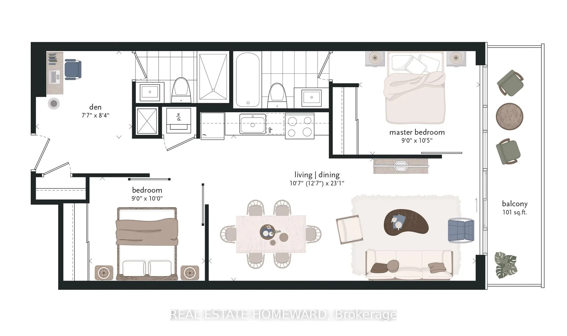 Photo 24 of Unit 709, 90 Trinity Street, Toronto, Waterfront Communities — HOMEH