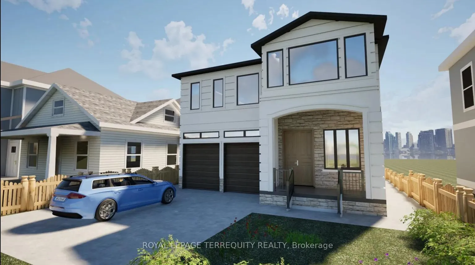 Front of 3370 Brimley Road