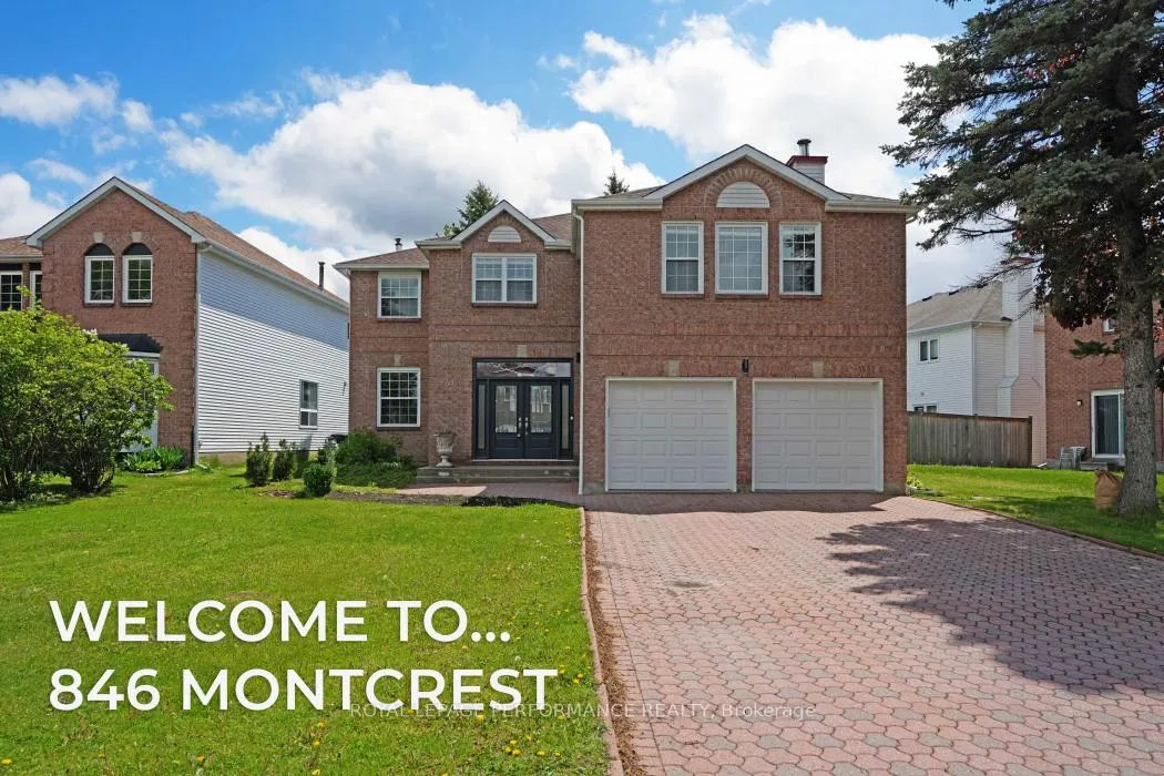 Photo 1 of 846 Montcrest Drive, Ottawa, Fallingbrook/Ridgemount — HOMEH