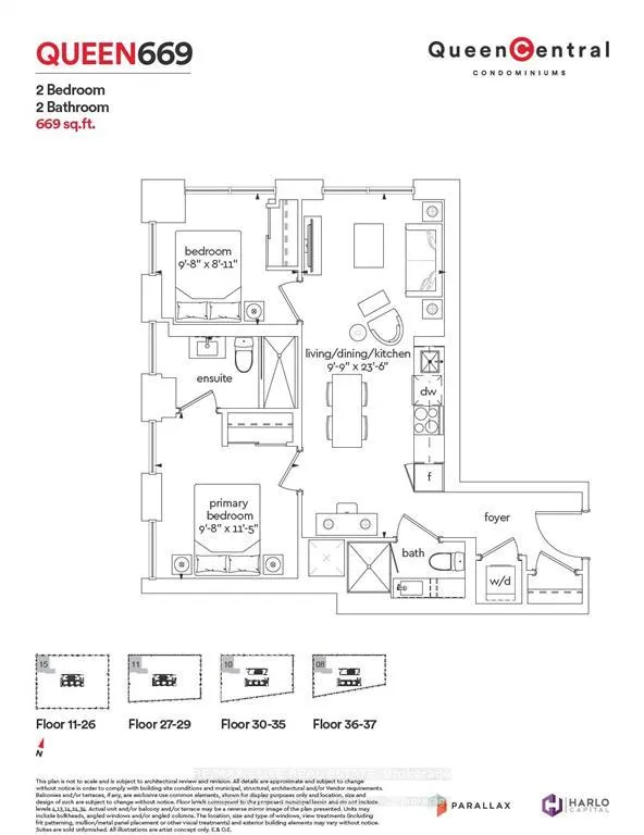 Photo 9 of Unit 1815, 100 Queen Street E, Toronto, Church-Yonge Corridor — HOMEH