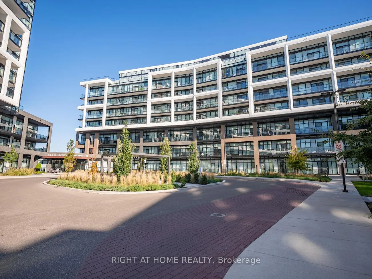 Front of Unit 315, 60 George Butchart Drive