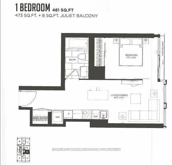 Photo 2 of Unit 1105, 28 Wellesley Street E, Toronto, Church-Yonge Corridor — HOMEH